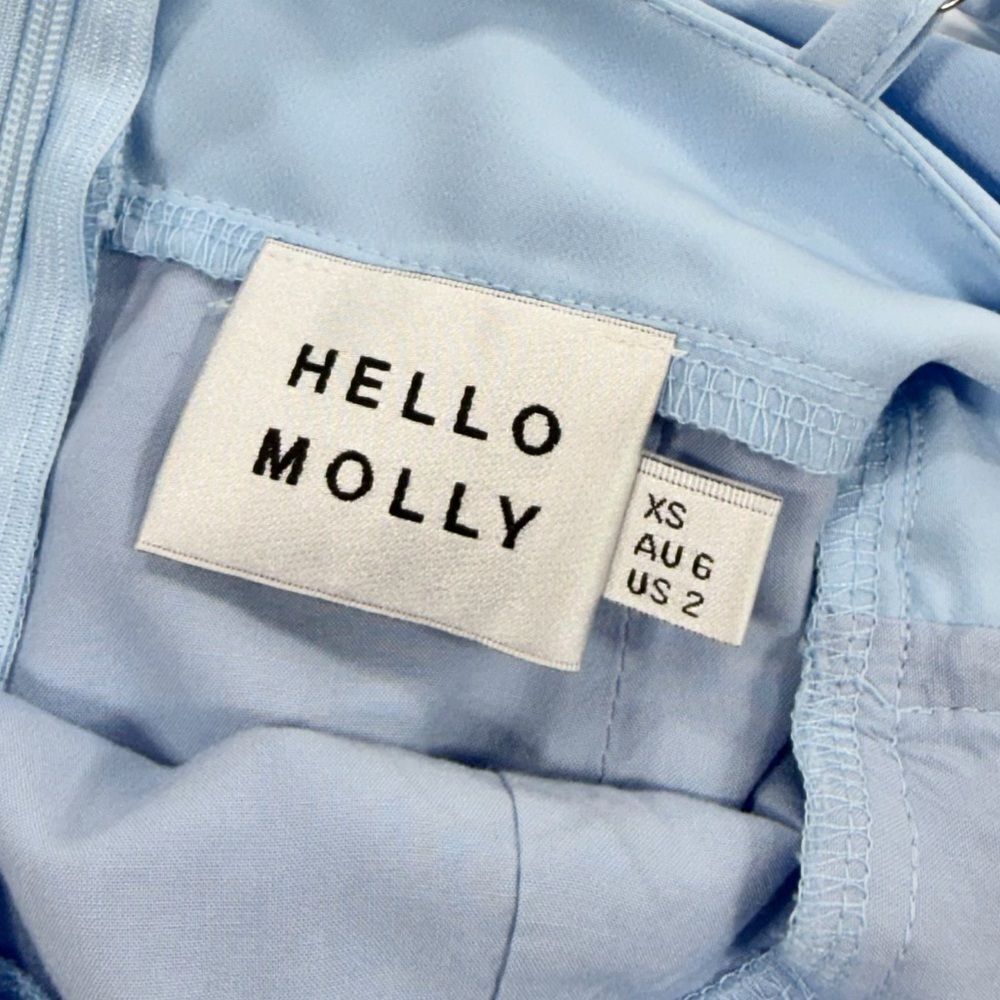 Hello Molly LightâBlue Strappy Dress â Size XS - Picture 4 of 9